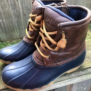 Sperry Top Sider Salt Water Boots toddler.